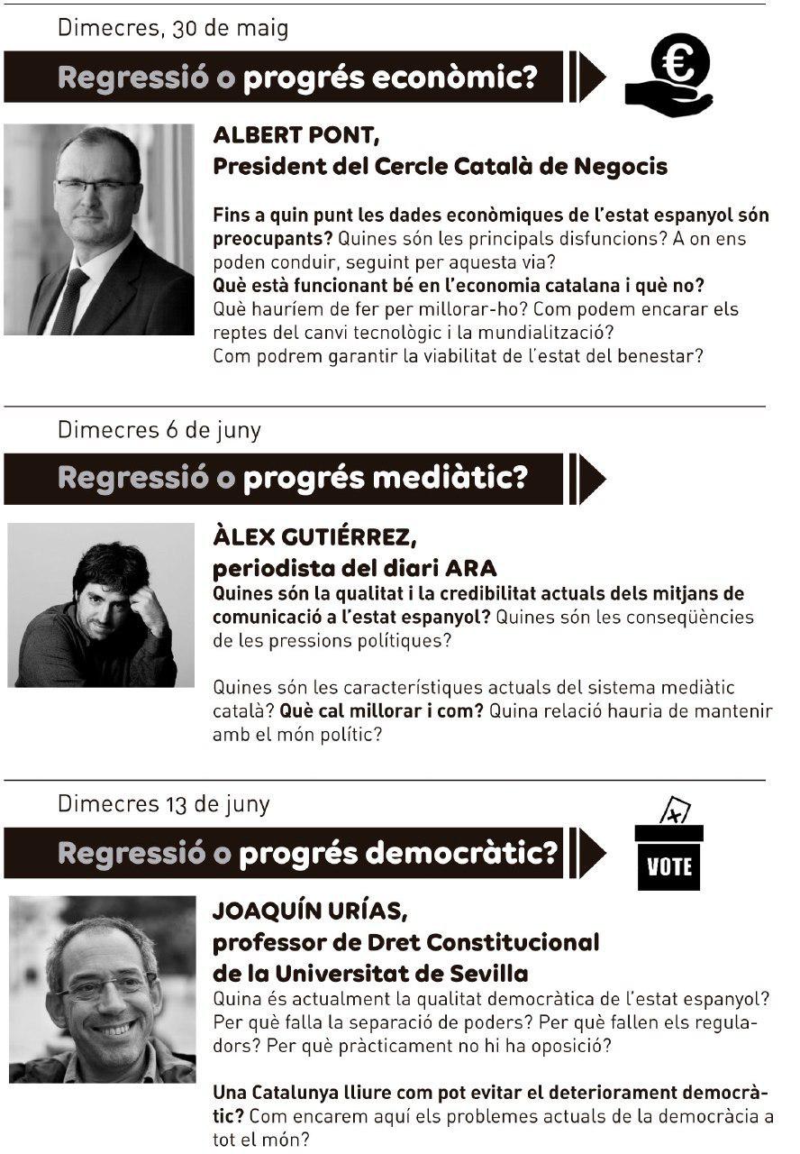 Mataró - "Regressió o progrés democràtic?"