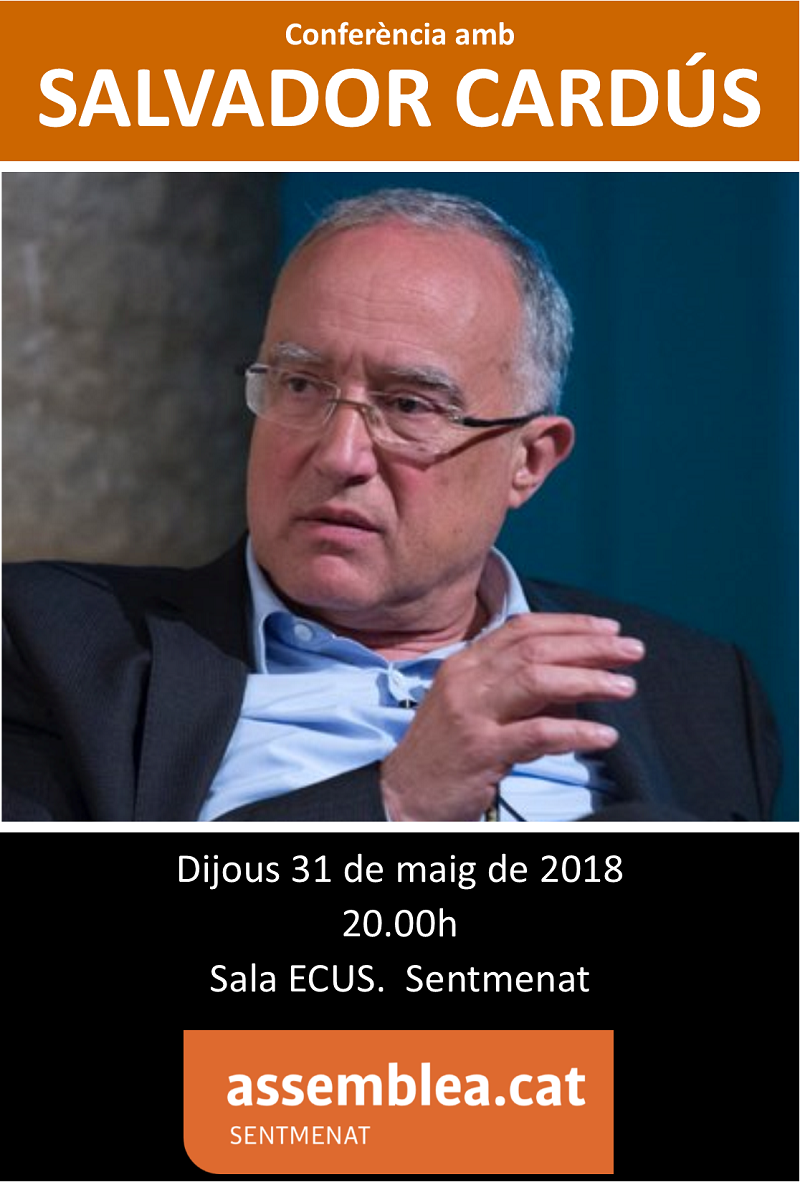 Sentmenat - Conferència amb Salvador Cardús
