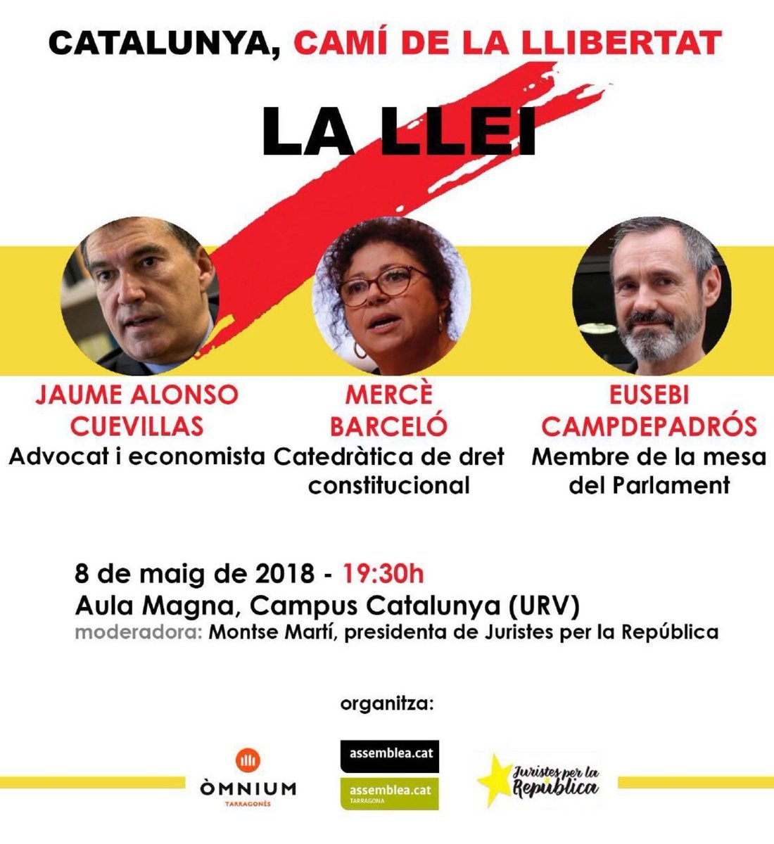 Catalunya, camí de la Llibertat: La llei