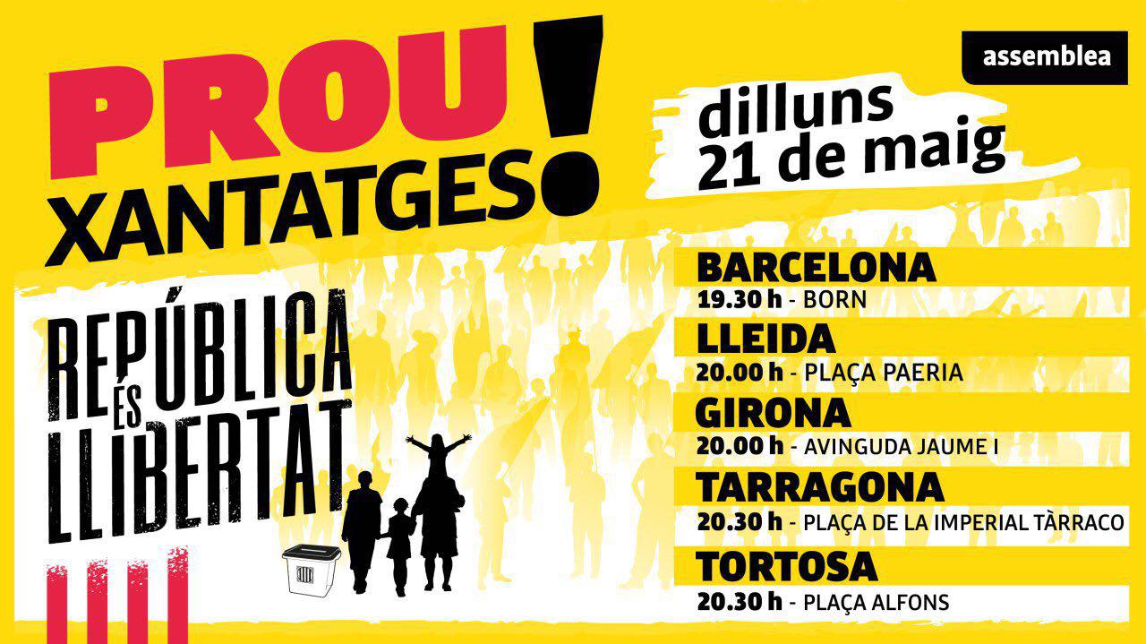 Lleida: Prou Xantatge!