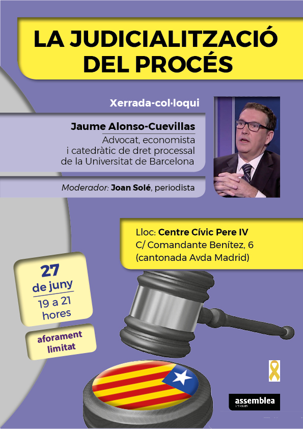 Barcelona - La judicialització del procés