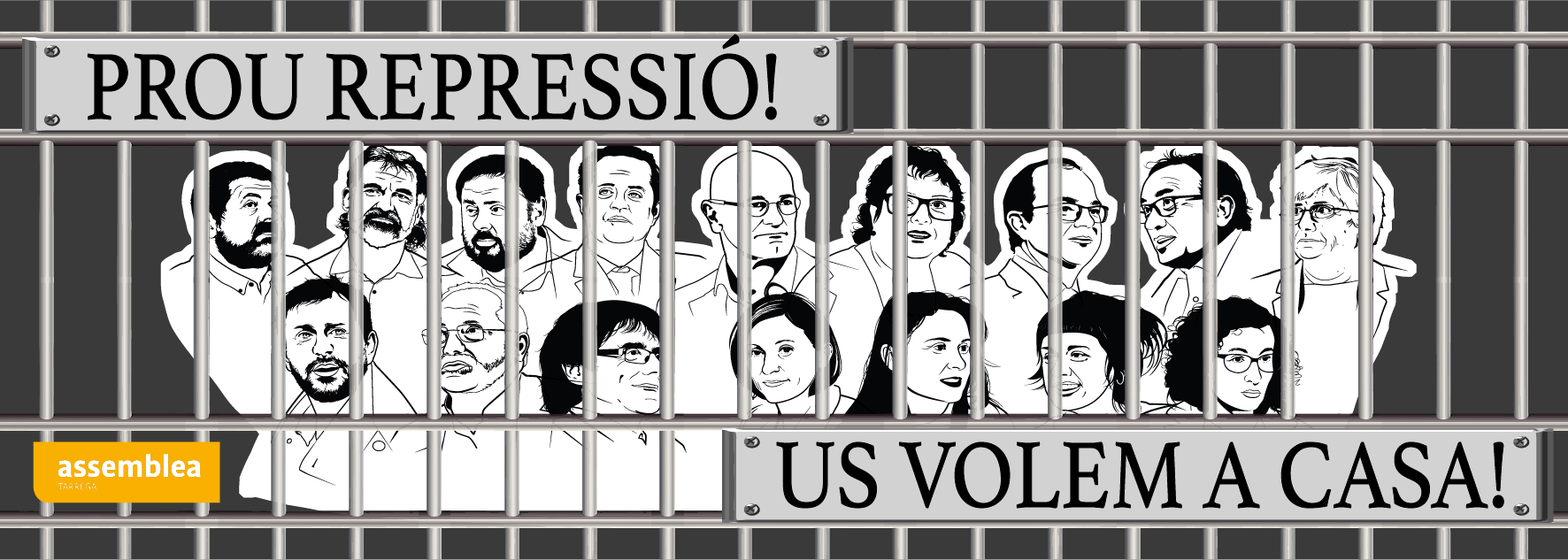 Manifestació protesta 21 mesos de presó dels Jordis