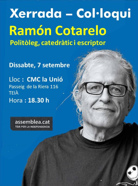 Xerrada - col·loqui amb en Ramon Cotarelo