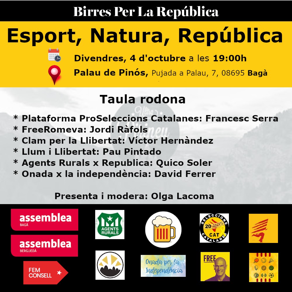 Taula Rodona: Esports, Natura, República