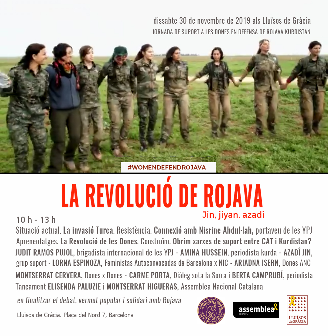 30-N: la revolució de Rojava. Jin, Jiyan, Azadí (dona, vida, llibertat)