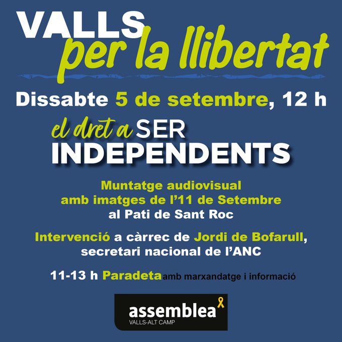Valls per la llibertat- El dret a ser independents
