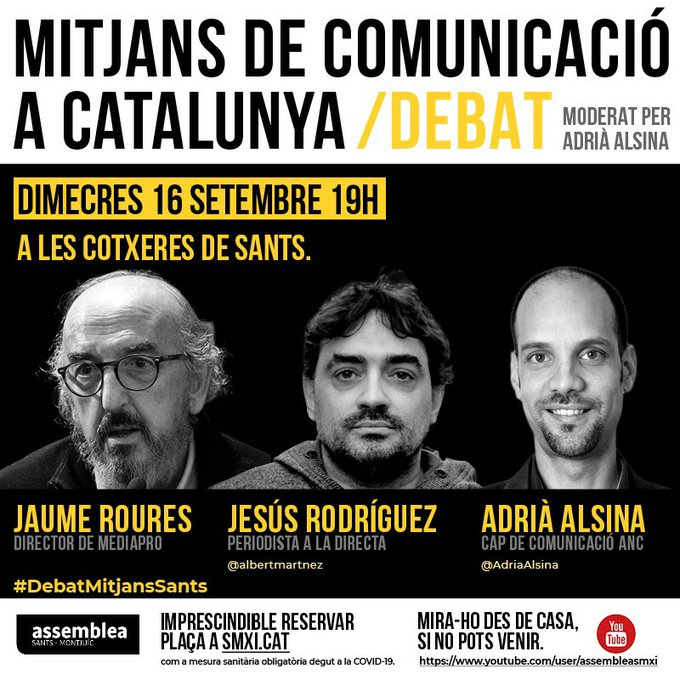Mitjans de Comunicació a Catalunya / Debat