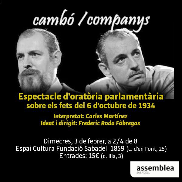 Cambó / Companys