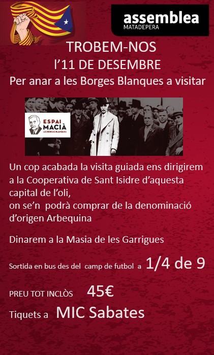 Visita guiada a l'Espai Macià a Borges Blanques