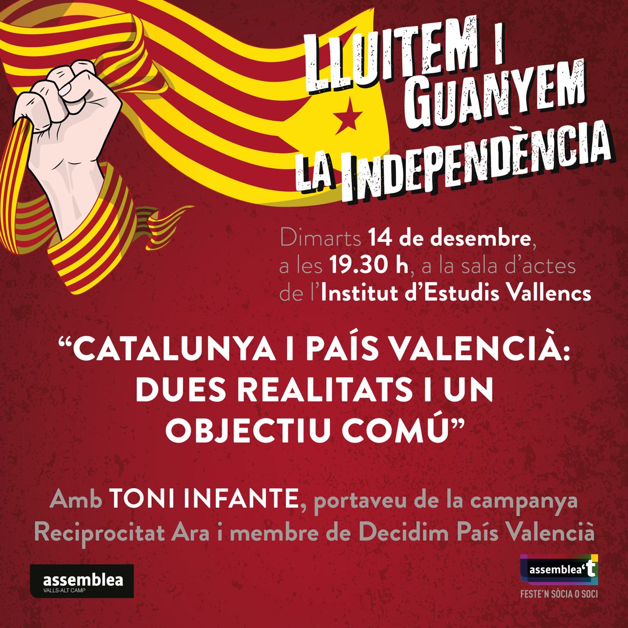 Catalunya i País Valencià: Dues realitats i un objectiu comú