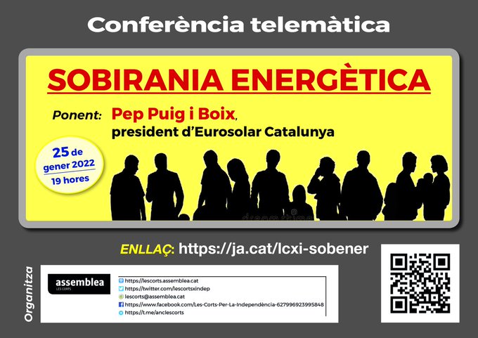 Conferència sobre Sobirania energètica