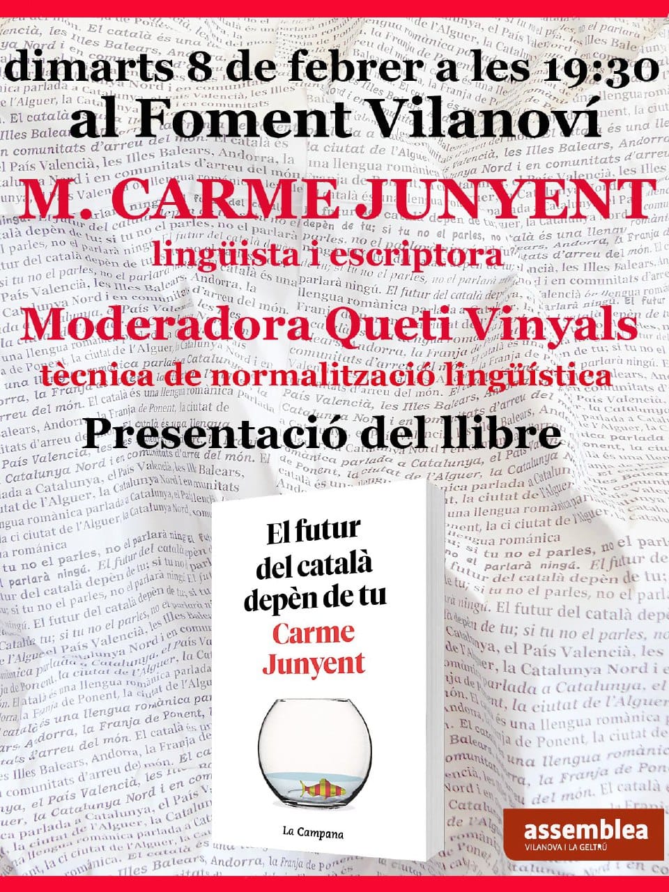 Presentació del llibre 'El futur del català depèn de tu'