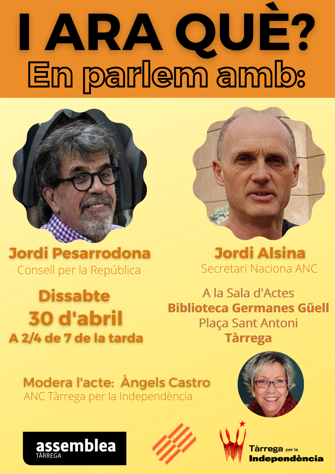 Conferència/Xerrada Jordi Pesarrodona i Jordi Alsina