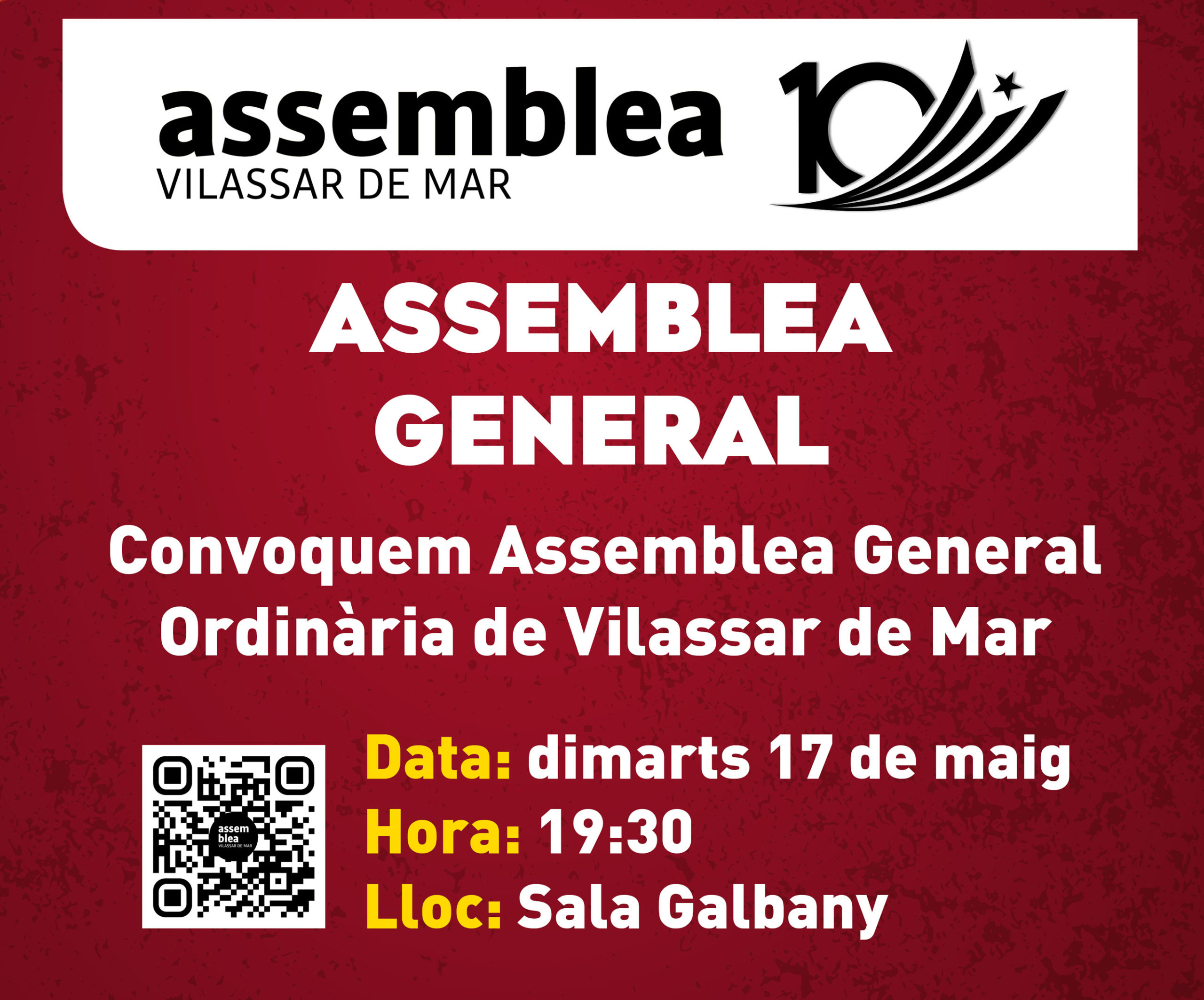 Assemblea General Ordinària de Vilassar de Mar