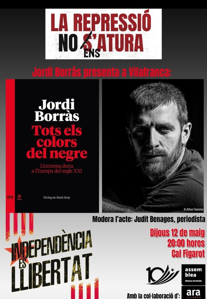 JORDI BORRÀS "TOTS ELS COLORS DEL NEGRE"
