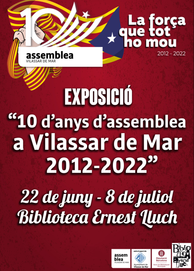 Exposició 10 Assemblea a Vilassar de Mar