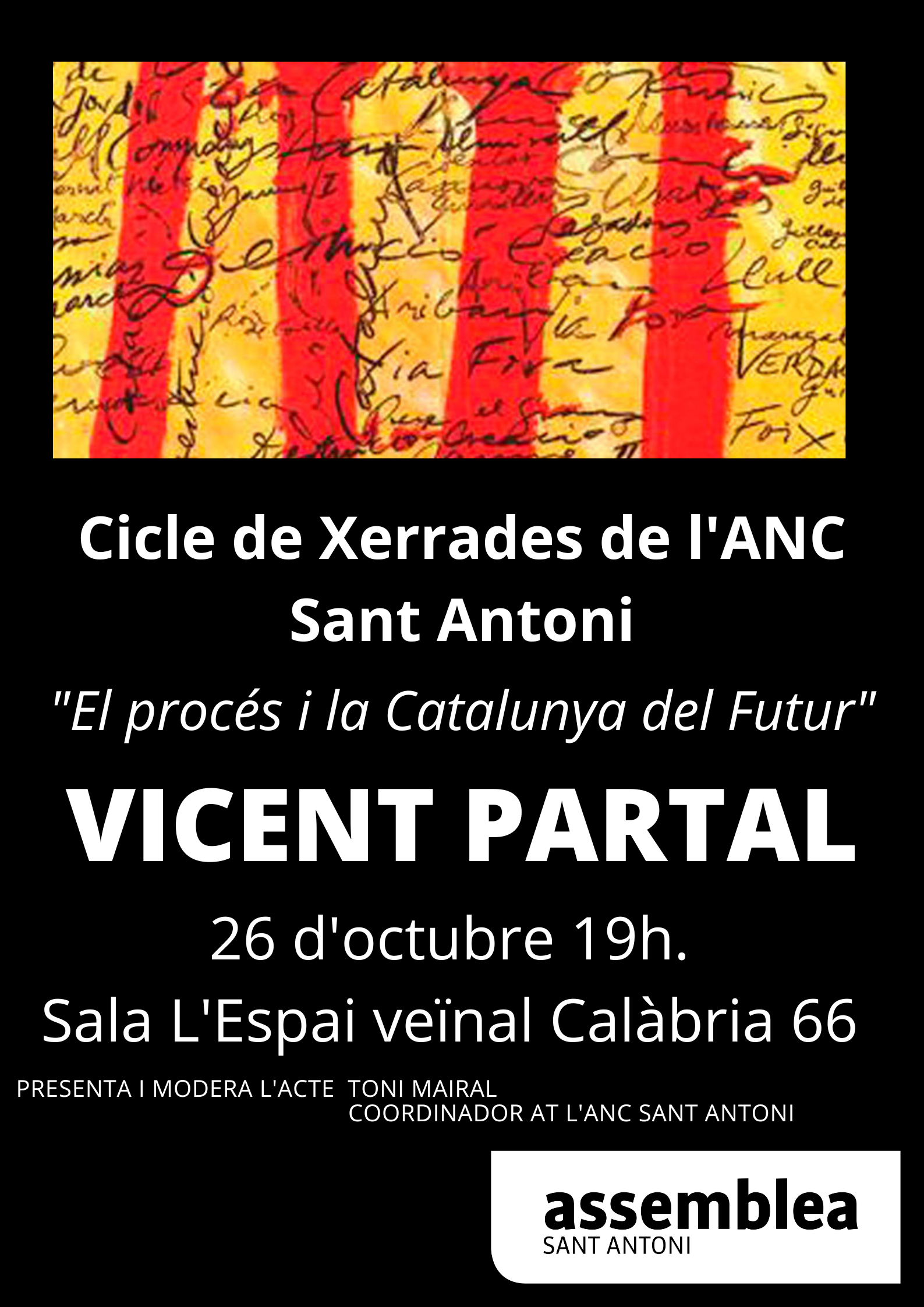 "El procés i la Catalunya del futur" amb Vicent Partal