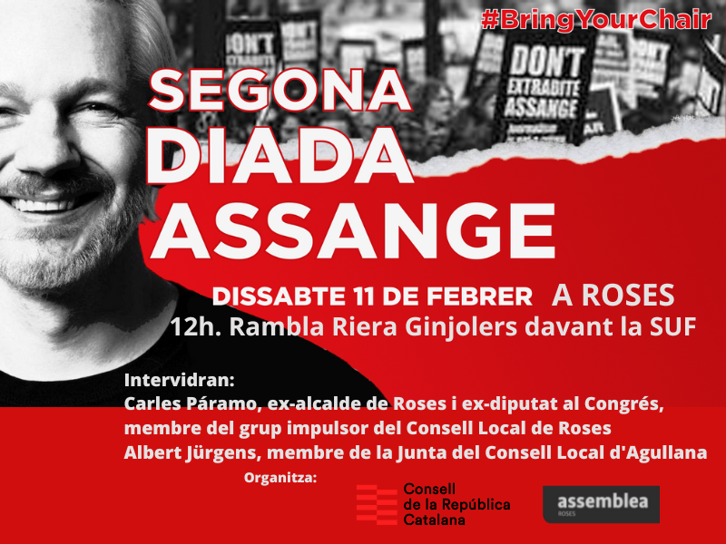 Segona Diada Assange / Roses
