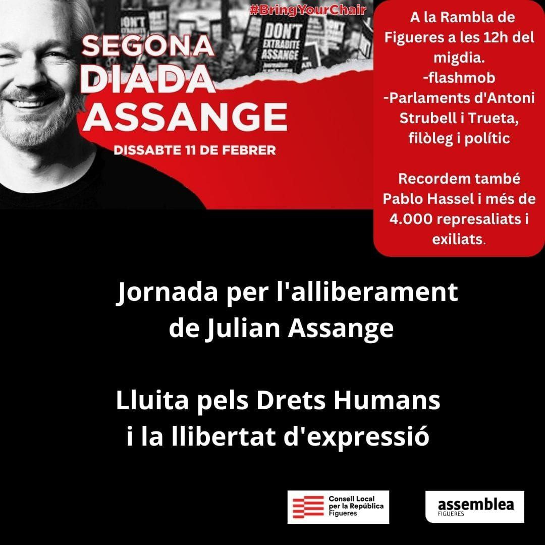 Segona Diada Assange // Figueres