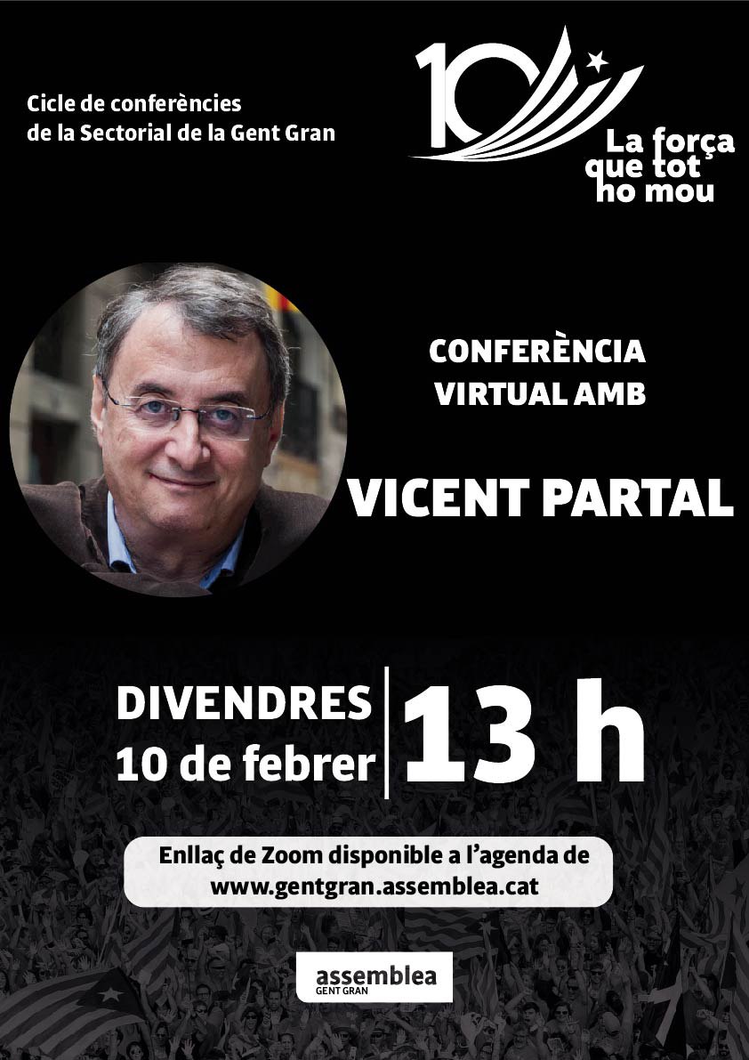 Conferència virtual amb Vicent Partal