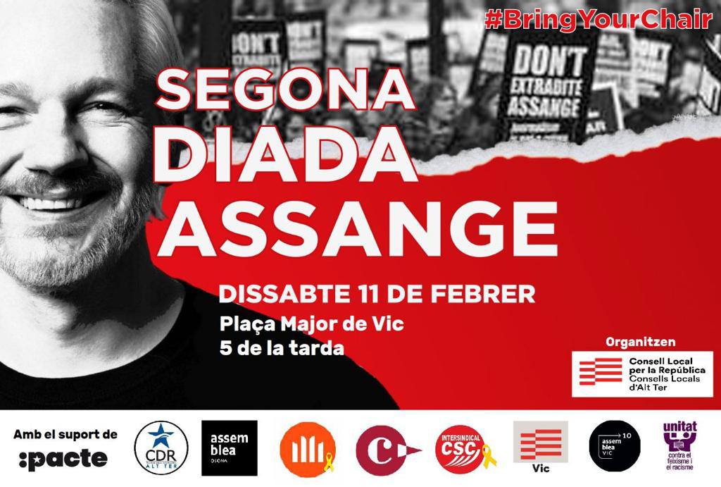 Segona Diada Assange / Vic