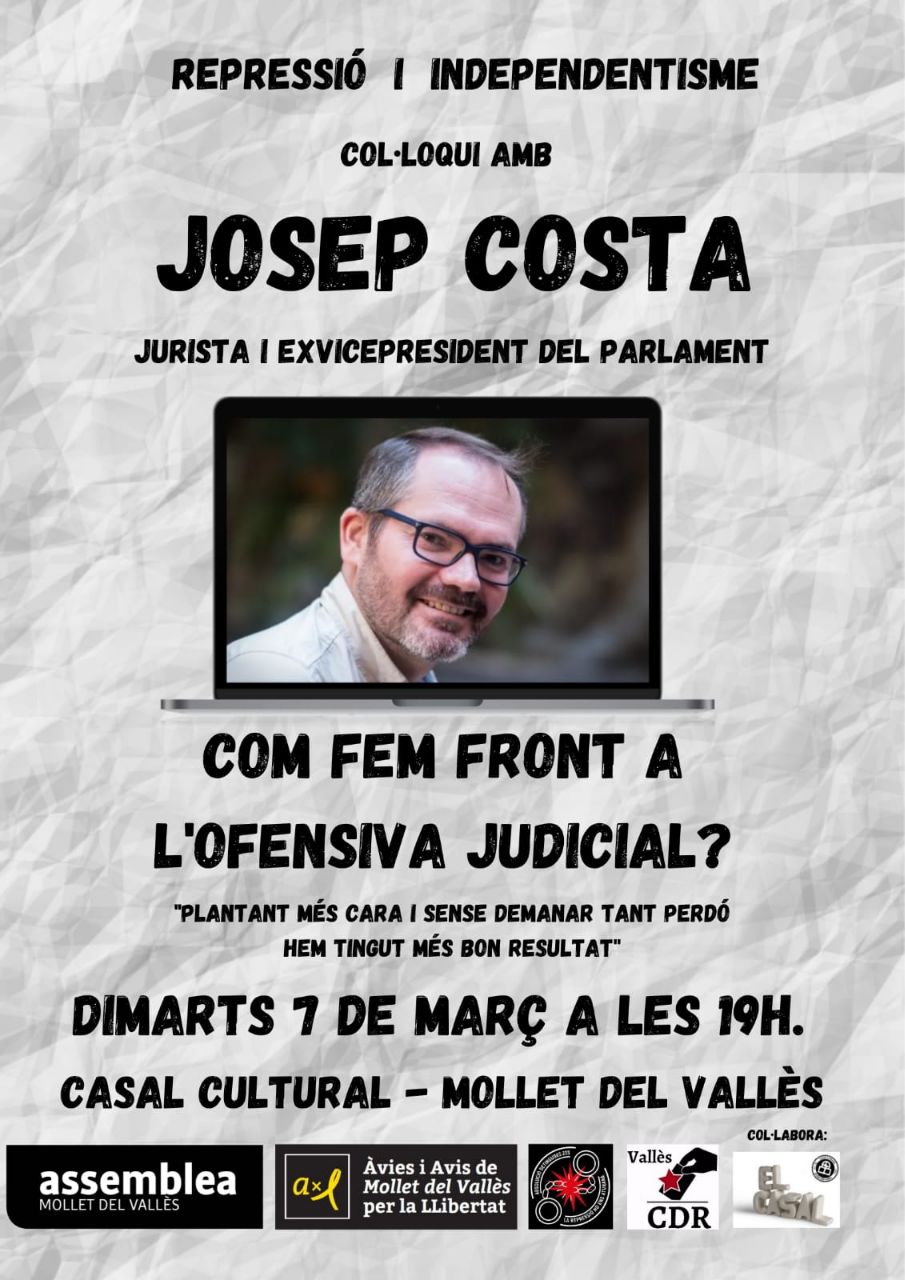 Josep Costa. Repressió i Independentisme