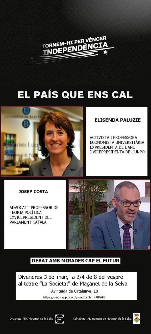 El País que ens cal amb Elisenda Paluzie i Josep Costa