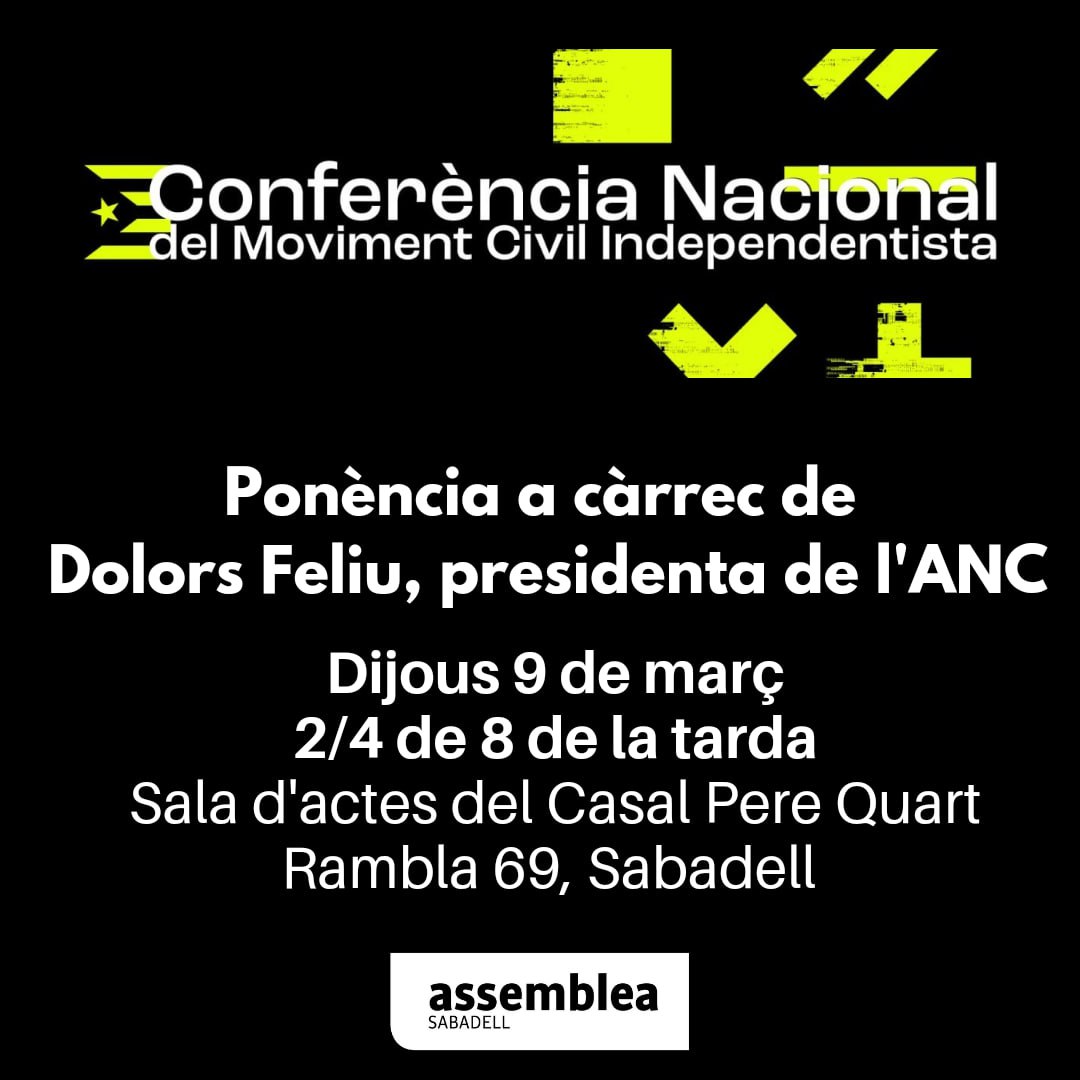 Ponència sobre la Conferència NMCI amb Dolors Feliu