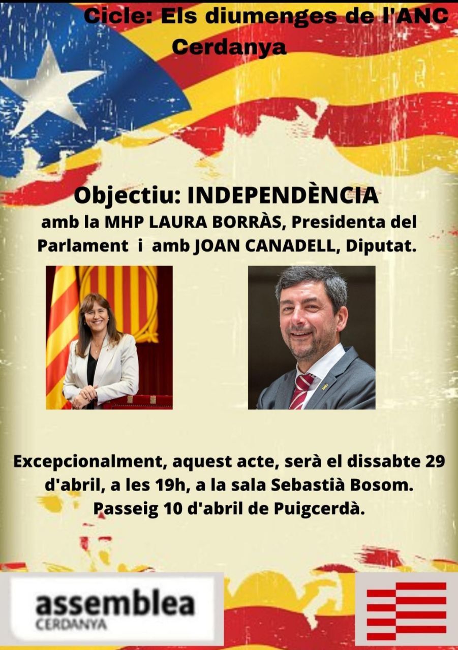 Objectiu: independència amb Laura Borràs i Joan Canadell
