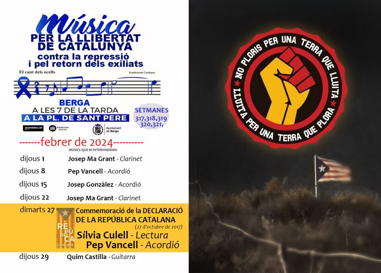 Música per la commemmoració de la proclamació de la independència de Catalunya