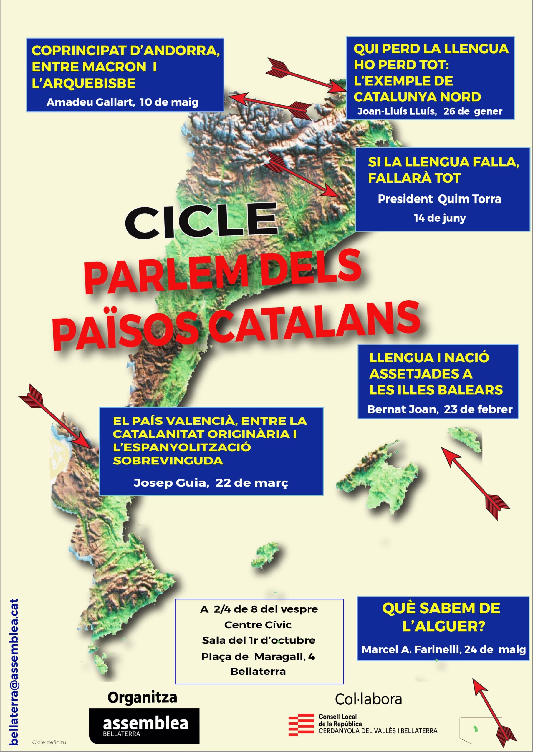 Cicle de xerrades "Parlem dels Països Catalans"