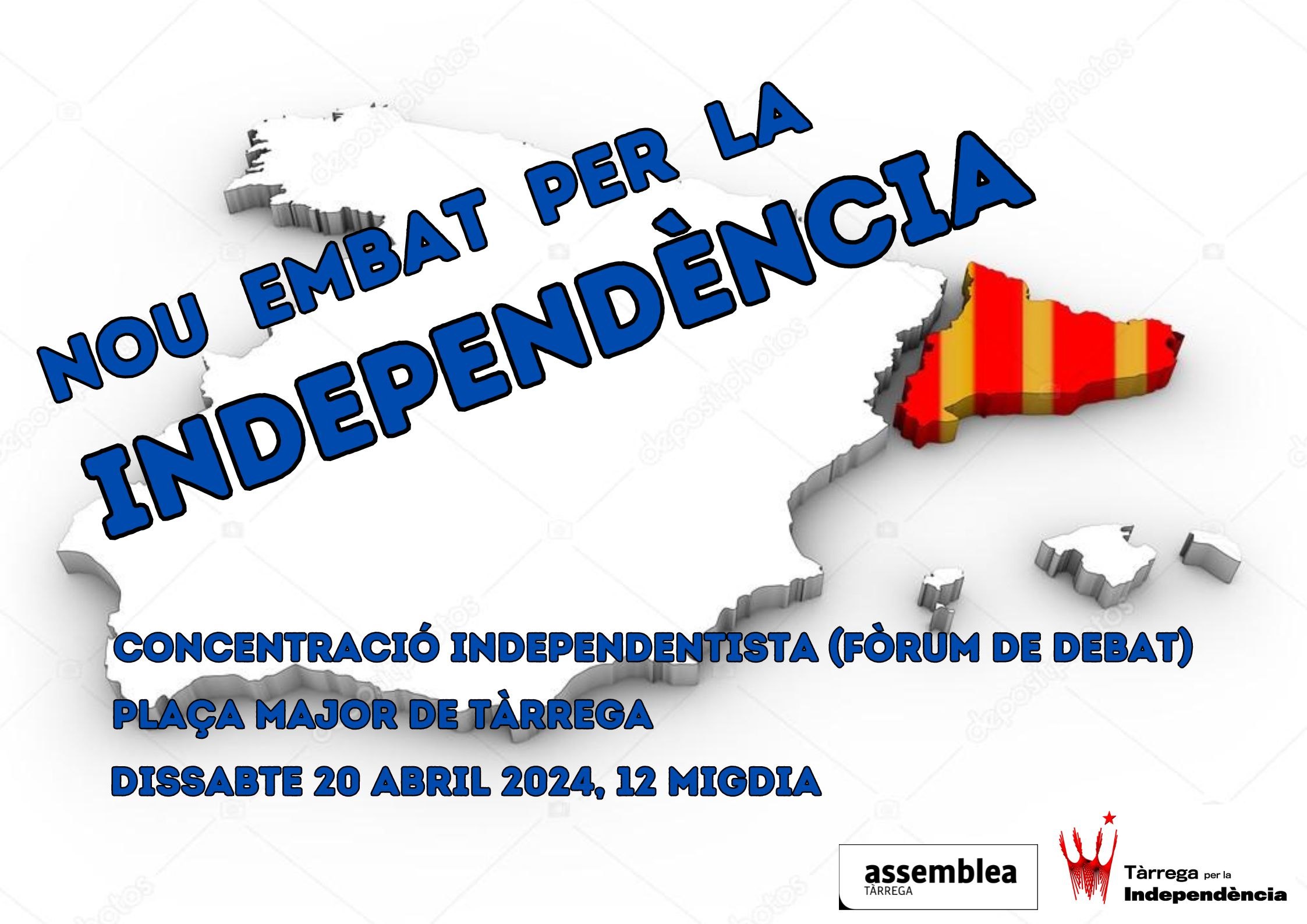 Concentració per exigir la Independència de Catalunya