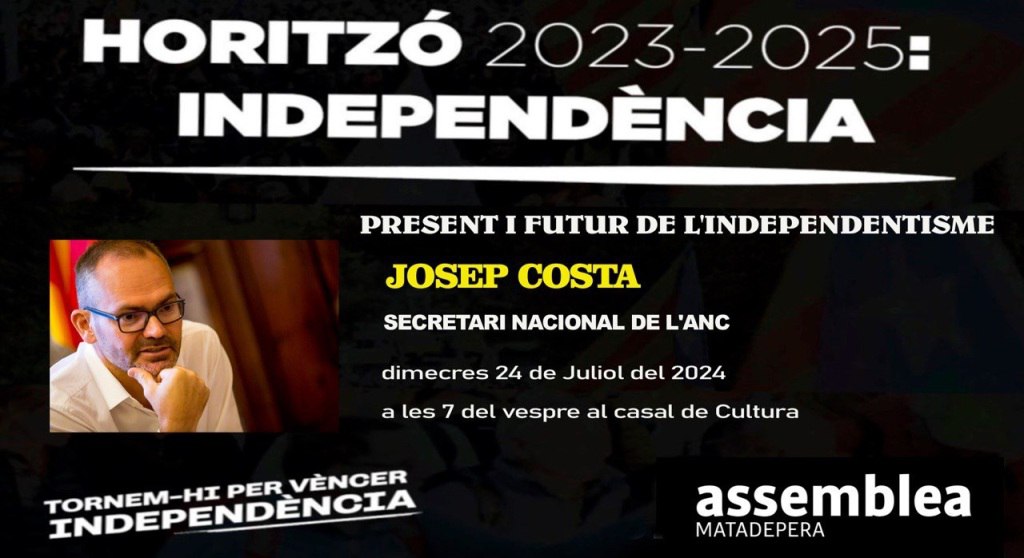Horitzó 2023-2025: Present i futur de l'independentisme